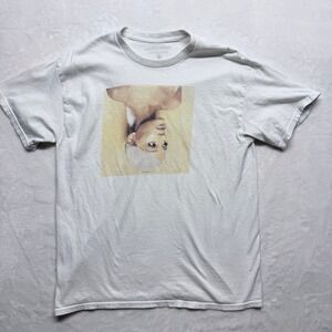 Ariana Grande Sweetener Album T Shirt Large White Graphic Tee